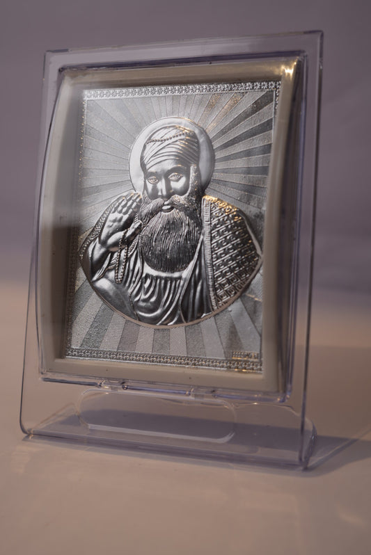 999 SILVER Guru Nanak Ji Small Frame